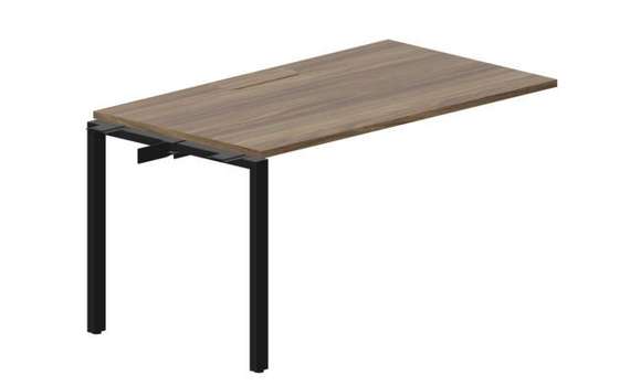 стол Strike 1380х780х750мм (меламиновый аутлет) - приставной элемент