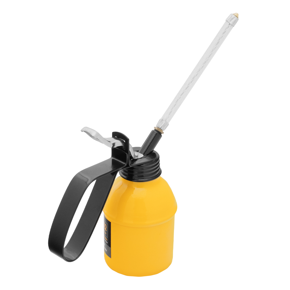 Масленка-нагнетатель, металлический корпус, 0,2 л, гибкий наконечник Denzel