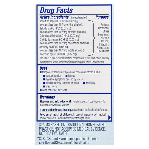 Boiron, StressCalm® On the Go, 2 переносных тюбика по 80 гранул