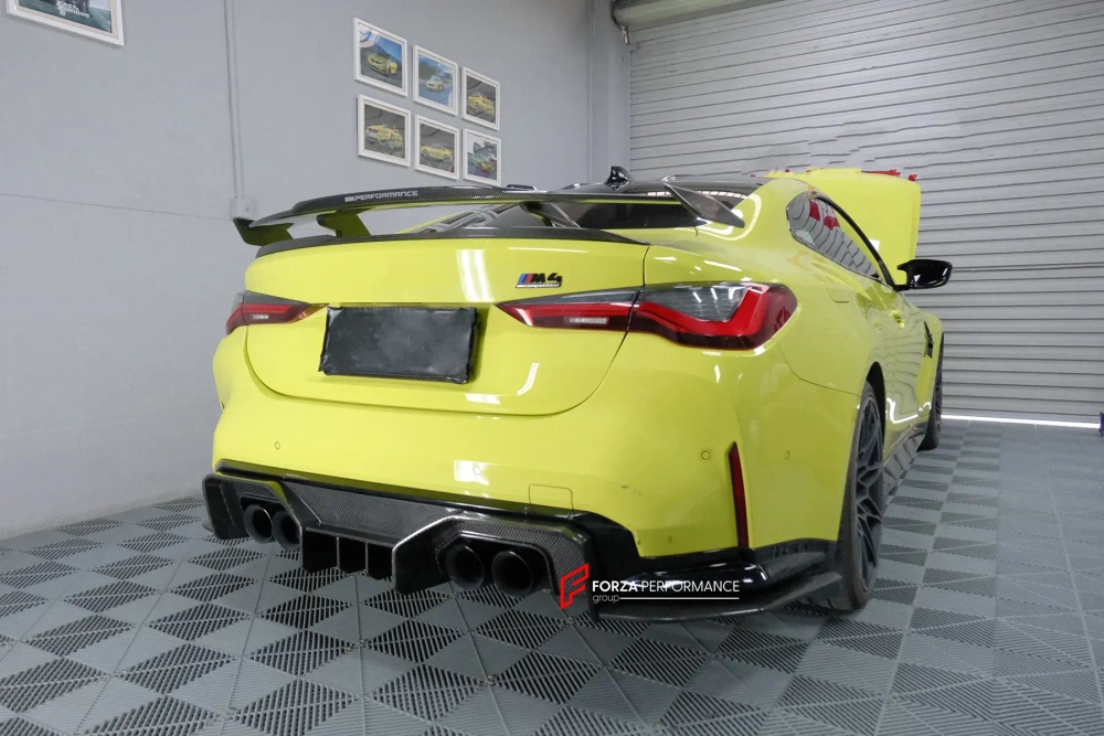 Карбоновый диффузор заднего бампера для BMW M3 G80 / M4 G82 2020+ БМВ