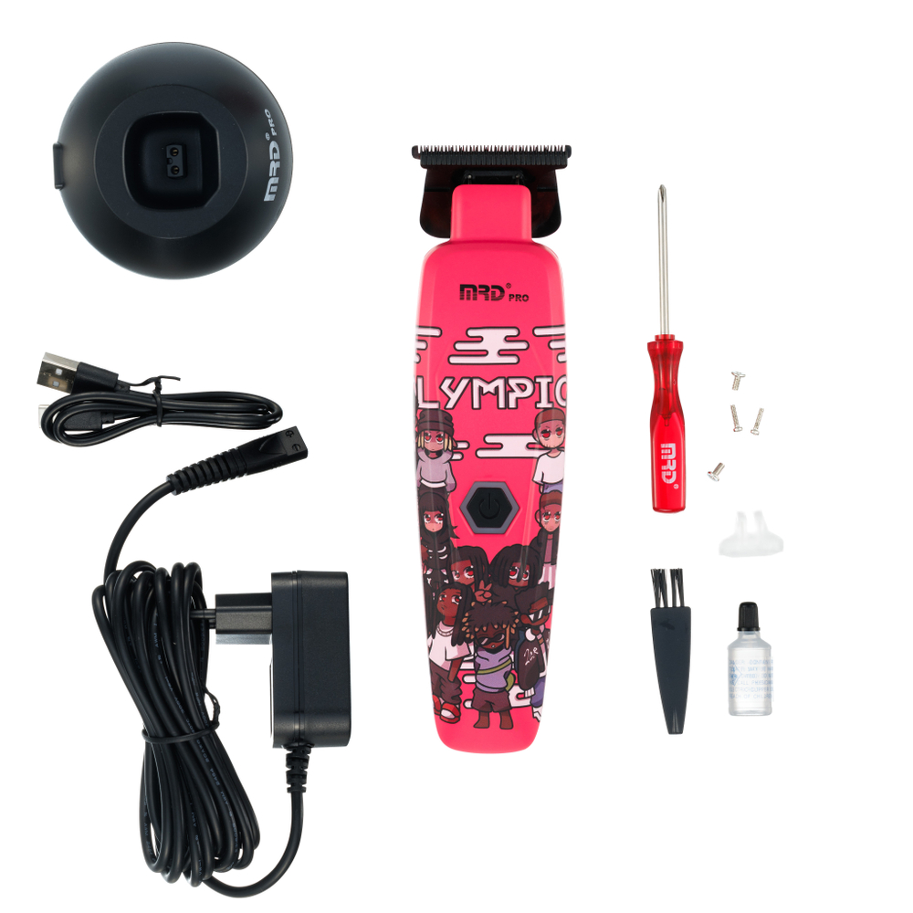 MRD Триммер для стрижки Pro GMT-90-4 Smart Brain Olympic pink LE