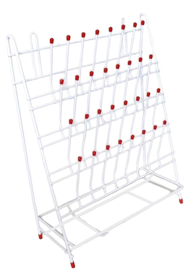 Панель для сушки лабораторной посуды, метал., 32 предмета, уп.1/5 шт