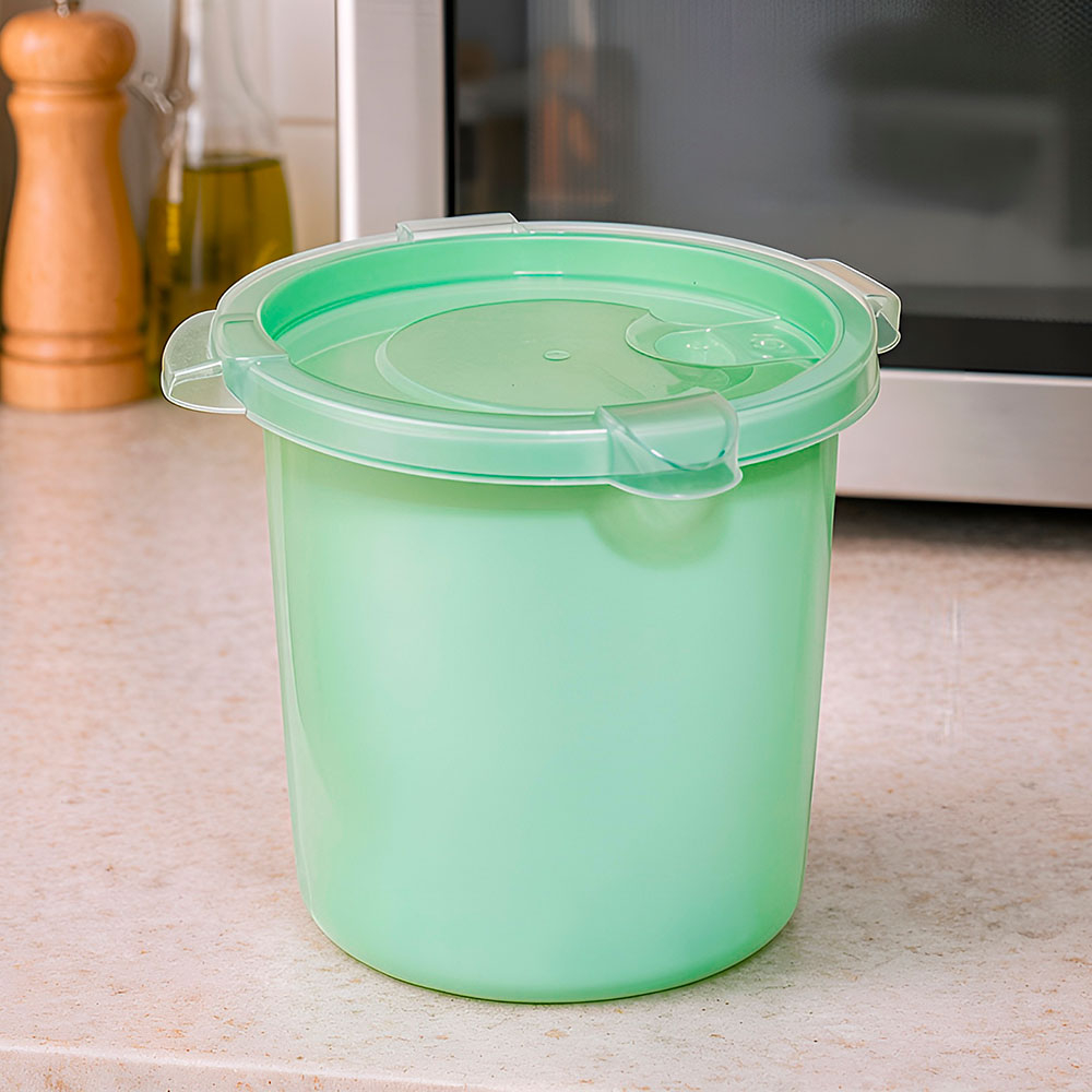 Контейнер для СВЧ 0,8л круглый "Bon appetit", чайное дерево