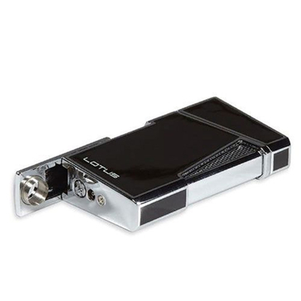 Зажигалка Lotus APOLLO Black & Polished chrome 4800