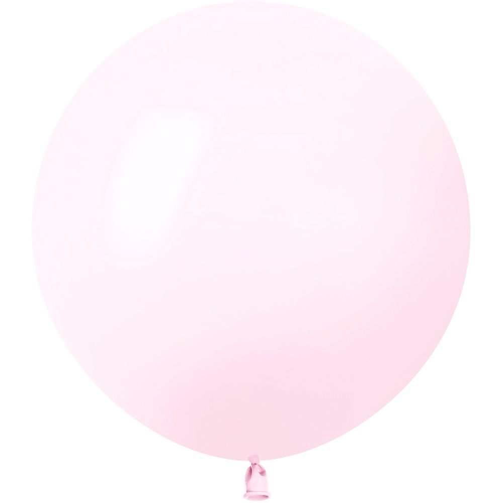 Шар (24''/61 см) Нежно-розовый, макарунс, 3 шт.