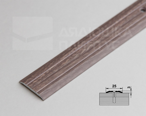 Порог ПС-01 25х3х900 Дуб дымчатый
