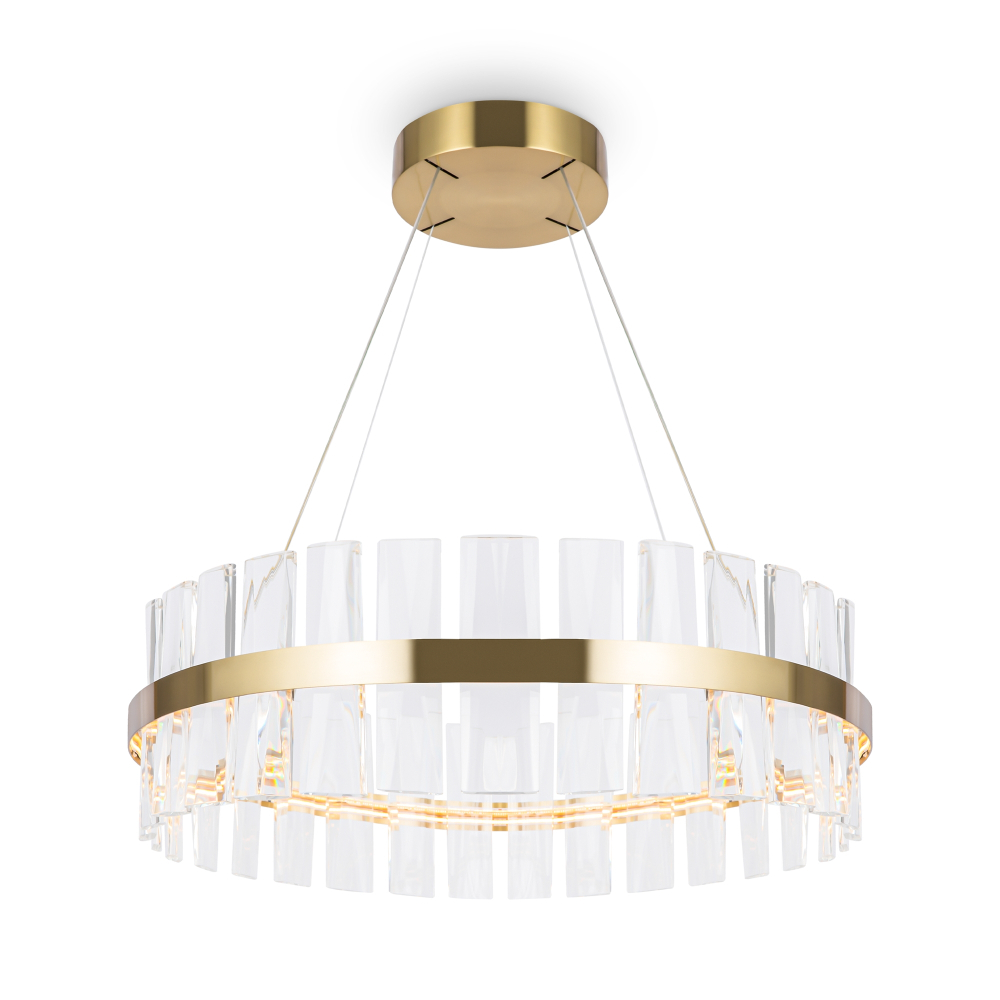 Подвесная светодиодная люстра Maytoni Mirage MOD173PL-L45BS3K