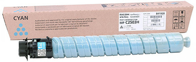 Тонер-картридж Ricoh Aficio MP C2003SP/C2503SP голубой, type MPC2503H 841928