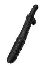 Черный фаллоимитатор «Вразумитель» с подкачкой (Цвет: черный)