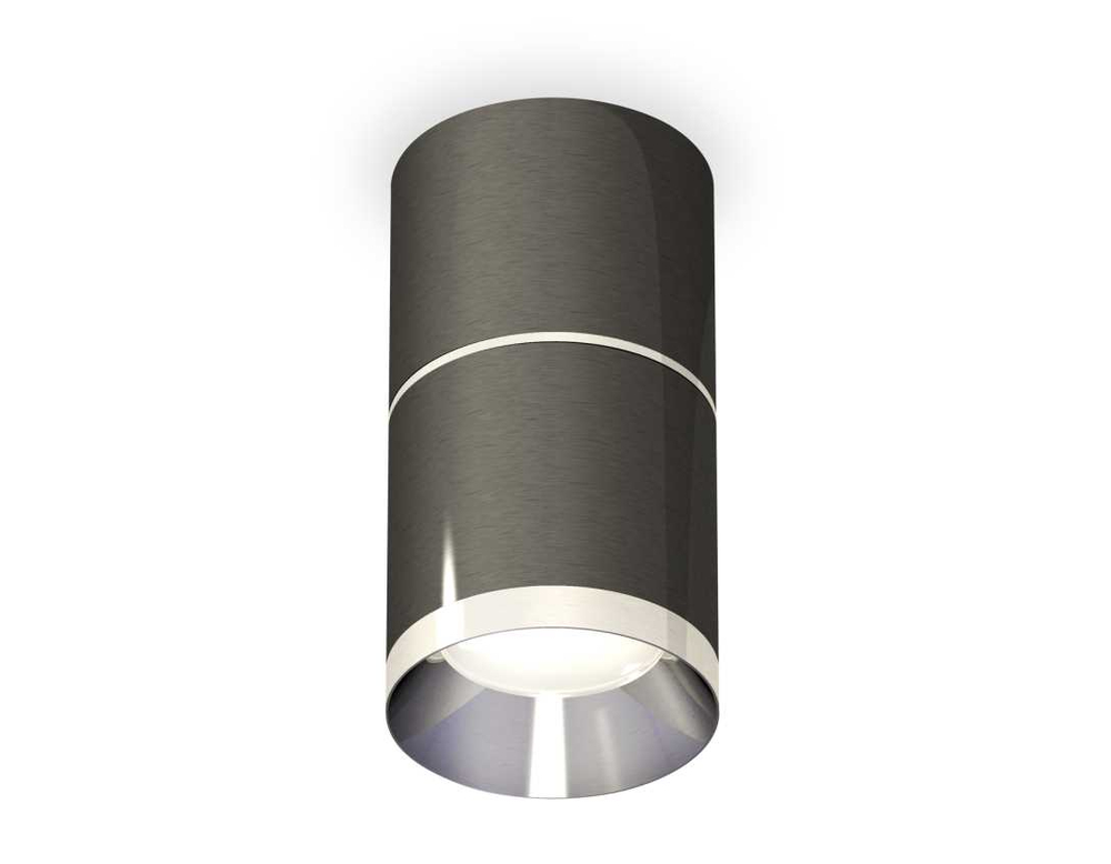 Комплект накладного светильника Ambrella light Techno Spot XS7403041 DCH/PSL черный хром/серебро полированное (C7403, A2070, C7403, N7032)