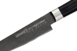 Нож кухонный универсальный 12.5см Samura Mo-V Stonewash SM-0021B/K