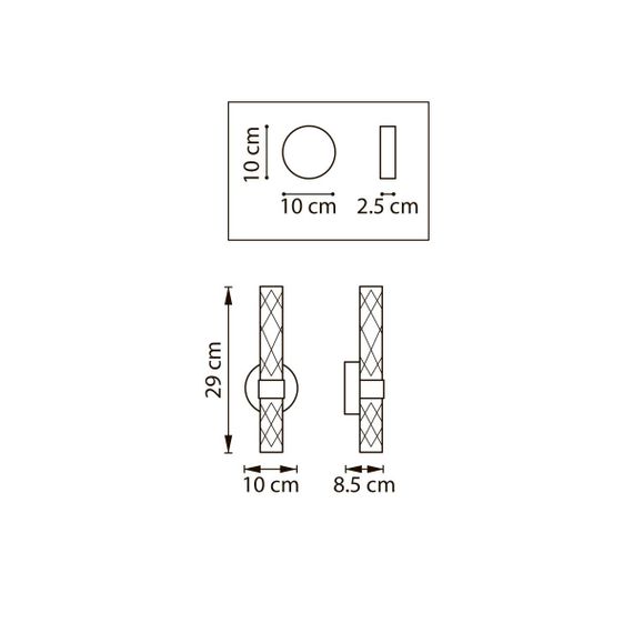 Бра Lightstar Acrile 737652