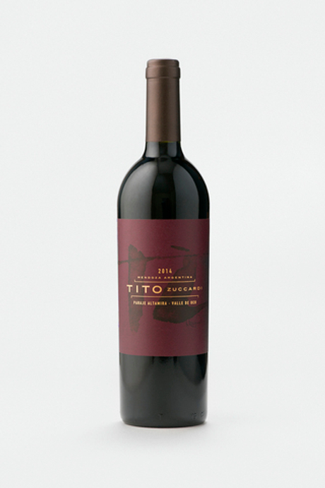 Вино Тито Зуккарди красное сухое  бут. 0,75л