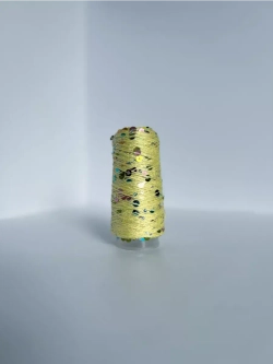 Пряжа хлопок с королевскими пайетками