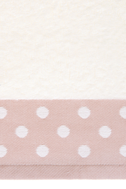 Полотенце 30х50 Luxberry Pretty Dots розовое Португалия фрагмент