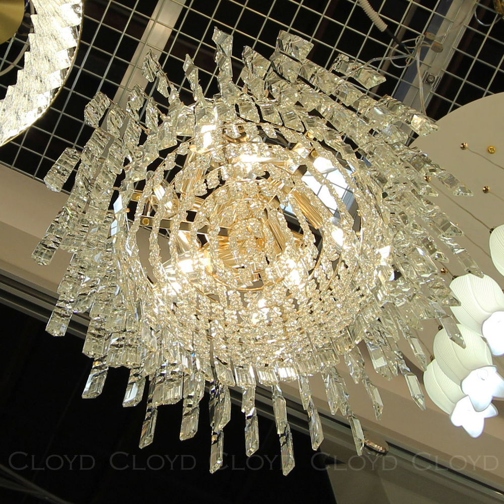 Люстра Cloyd SIBELIUS C9 / Ø50 см - золото (арт.10890)