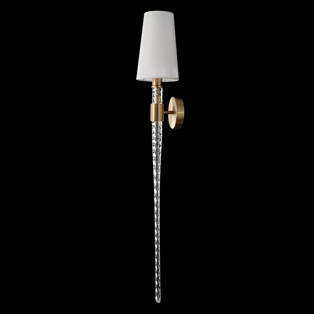 Бра Crystal Lux LUMINOUS AP1 BRASS