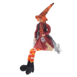 GAEM Игрушка набивная "Баба-яга", L11 W7 H48/24 см