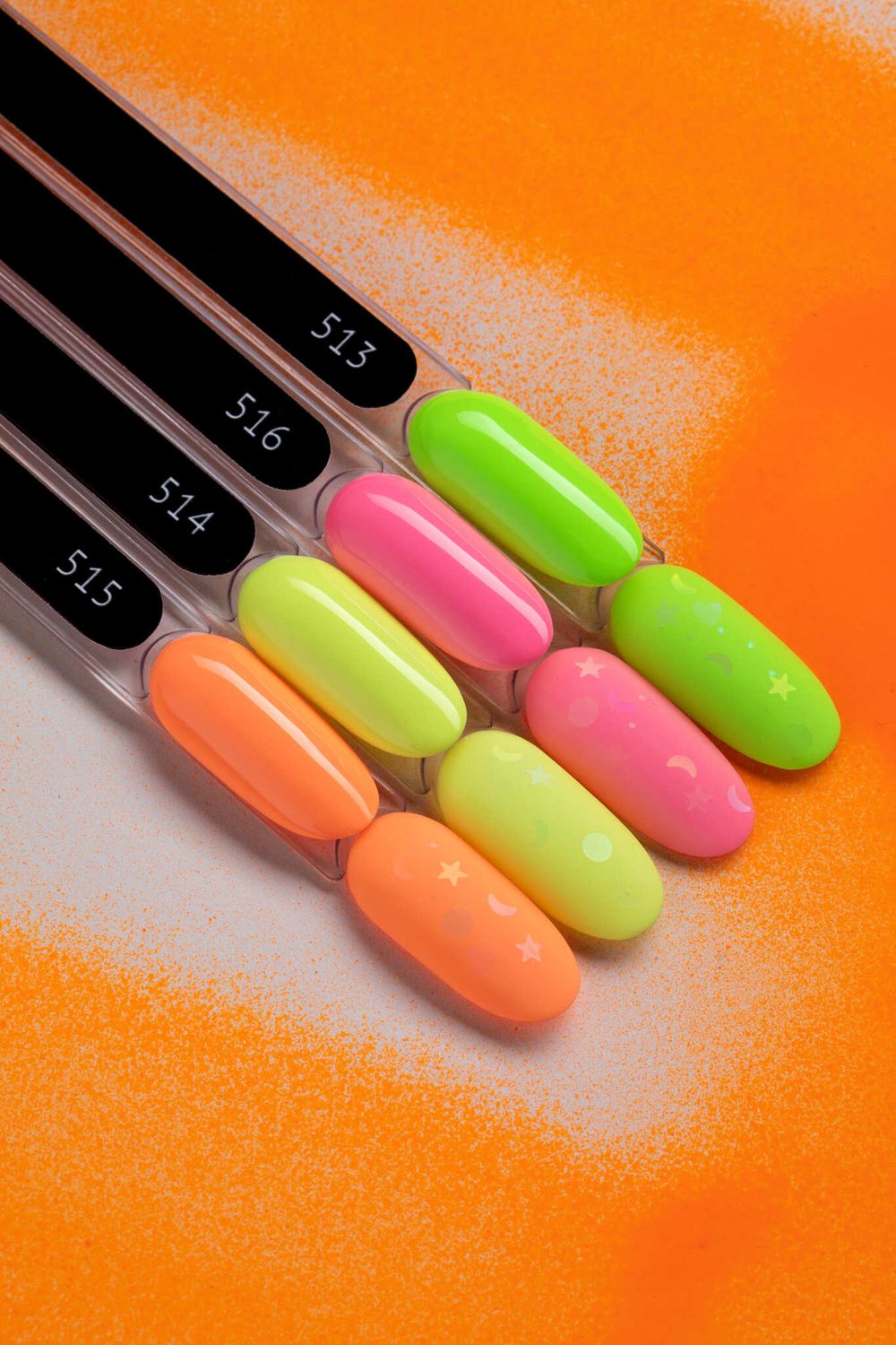 неоновые гель лаки