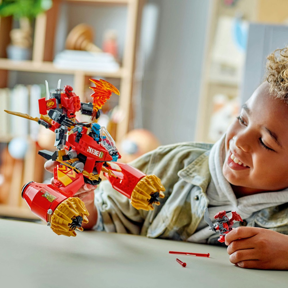 Конструктор LEGO Ninjago 71830 Штормовой мех-наездник Кая — фото 13