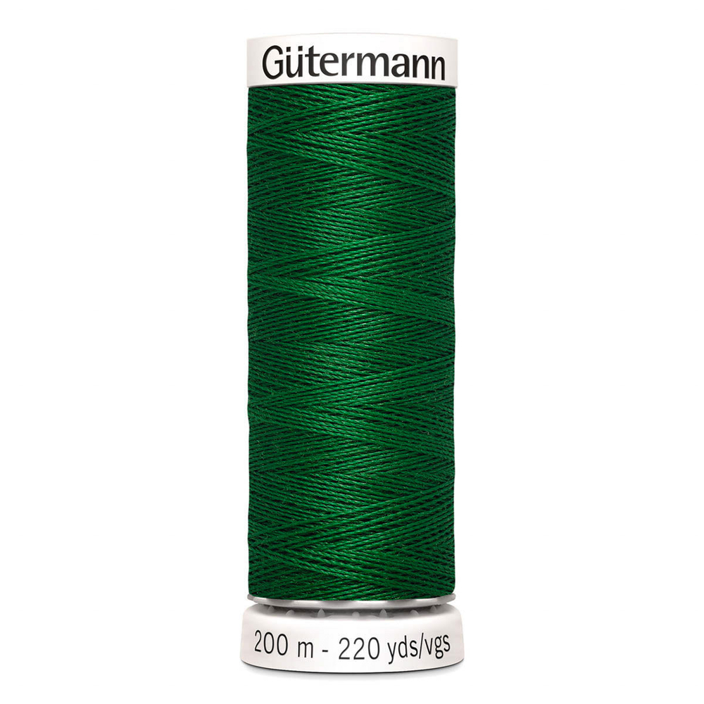 01 Нить Sew-All 100/200 м для всех материалов, 100% полиэстер Gutermann 748277 (237 зеленое яблоко)