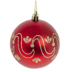 GAEM Набор из 12шт Украшение новогоднее "Шар", D 8 см, L35 W27 H8,5 см