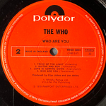 The Who ‎– Who Are You (Англия 1978г.)