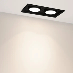 Светильник MS-VORTEX-BUILT-S250x140-2x30W Day4000 (BK-BK, 17 deg, 230V) (Arlight, IP20 Металл, 5 лет) 058444