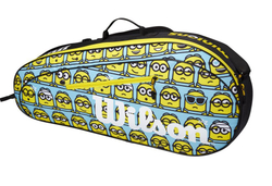 Сумка теннисная Wilson Minions 2.0 Team 3Pk - blue/yellow/black
