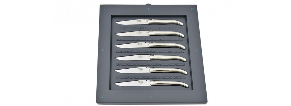 Набор столовых ножей 6шт Forge de Laguiole Philippe STARCK в специальной упаковке