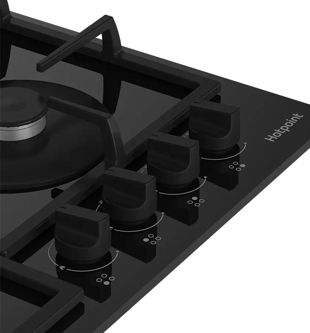 Газовая варочная панель Hotpoint HG 62FA/BK