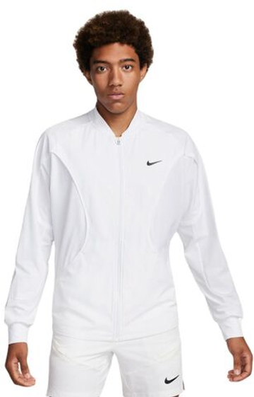 Мужская теннисная кофта Nike Court Dri-Fit Advantage Jacket - белый