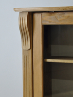 Шкаф навесной, 70х32х80, Susanna, в ванную, для прихожей и кухни, деревянный, бейц, MAKOSA