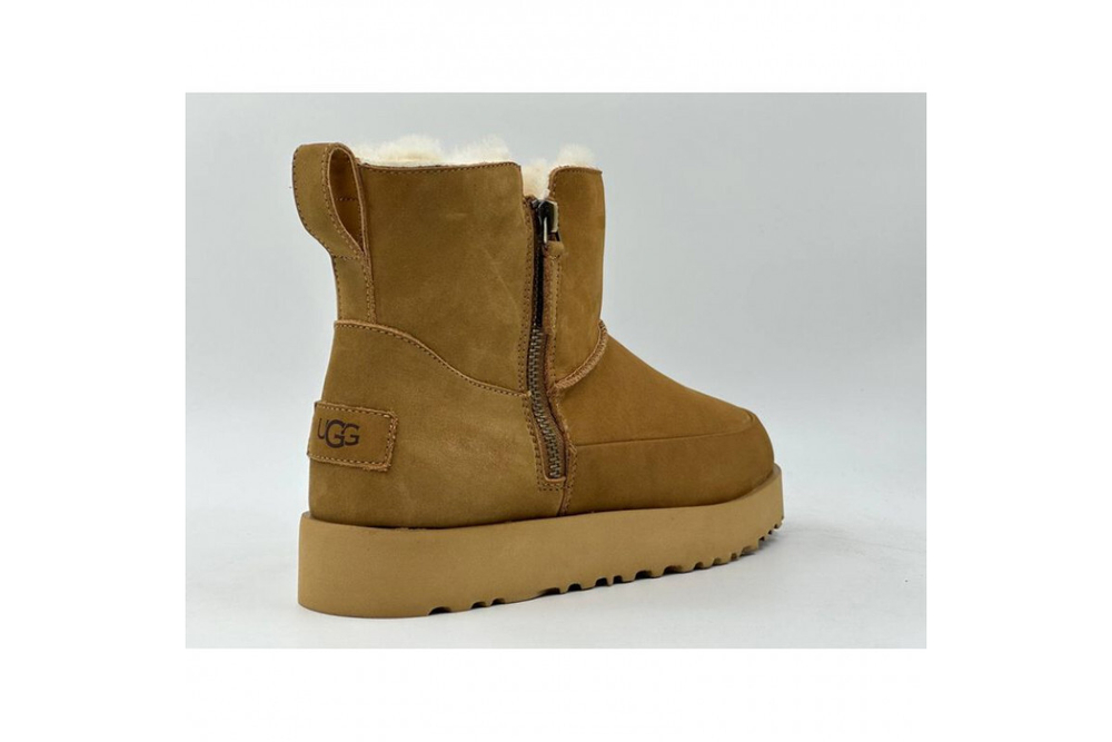 UGG Classic Zip Mini Suede Boot