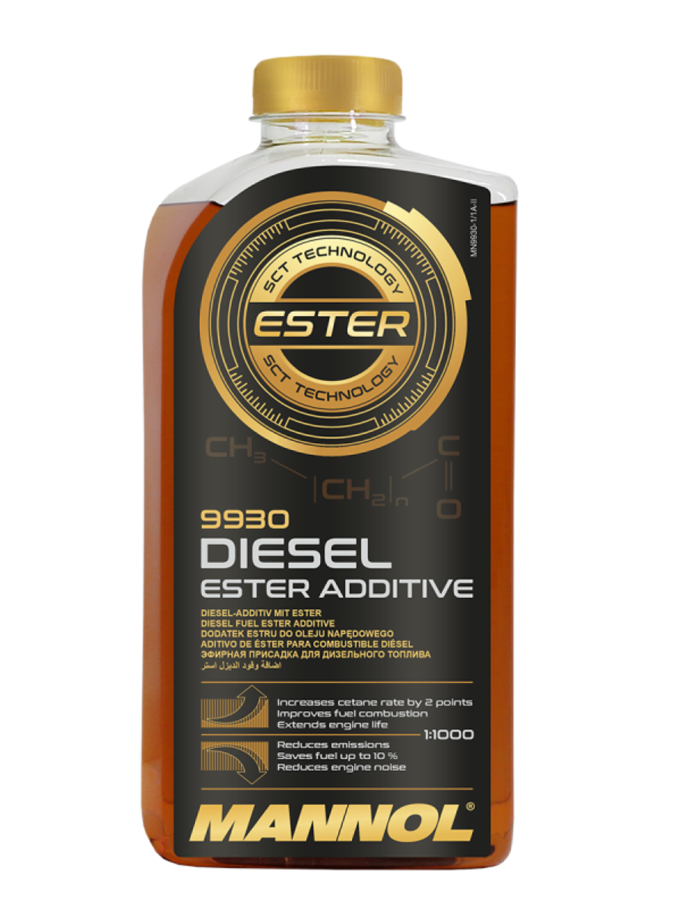 Присадка в дизельное топливо MANNOL 9930 Diesel Ester 900мл