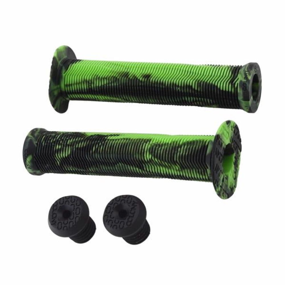 Грипсы COLONY Much Room Grips 115-955T, 30х140мм, черно-зеленый (03-002218)