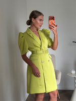 Платье-пиджак Каролайн васаби