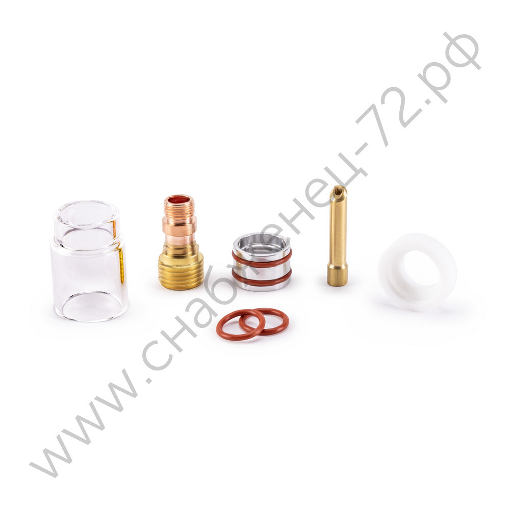 Набор GLASSY №3 15,0 мм FOXWELD (TIG 17/18/26) д. 2,4 мм вольфрам