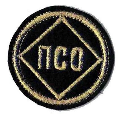 Шеврон ПСО круглый