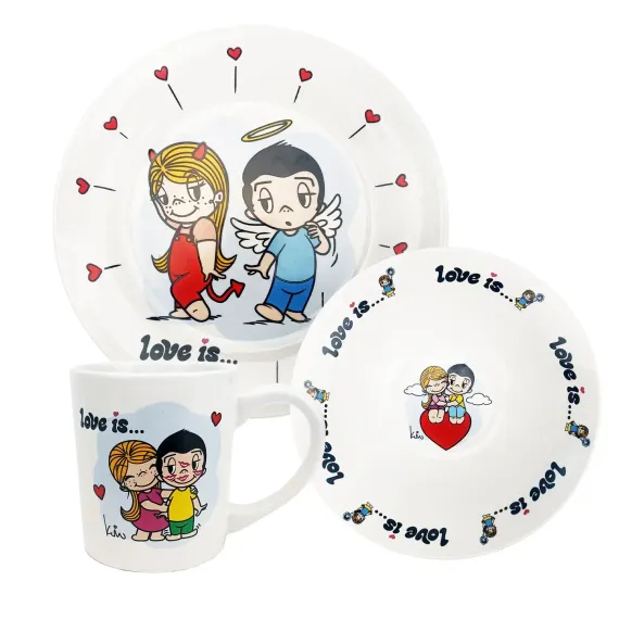 Набор посуды ND PLAY Love is 3 шт.