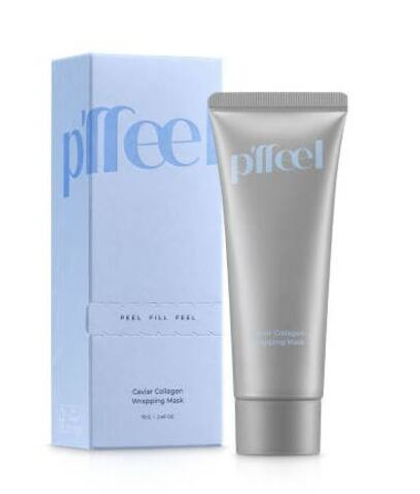 Маска для лица P'ffeel Caviar Collagen Wrapping Mask, 70г