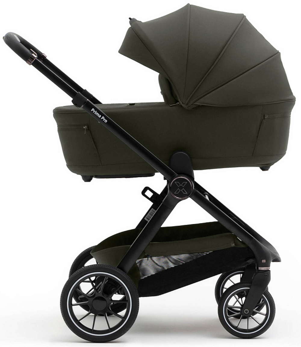 Коляска Agex Prima Pro 3 в 1 с автокреслом i-Safe Grey APF664 Green (Зеленый)