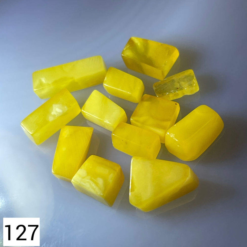 62895 Янтарь галтовка набор 5-12мм №127--14