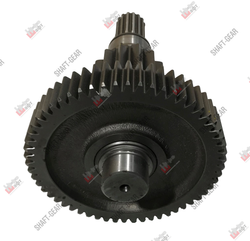 12JSD160T-1707048 - Вал промежуточный демультипликатора (длинный) на КПП