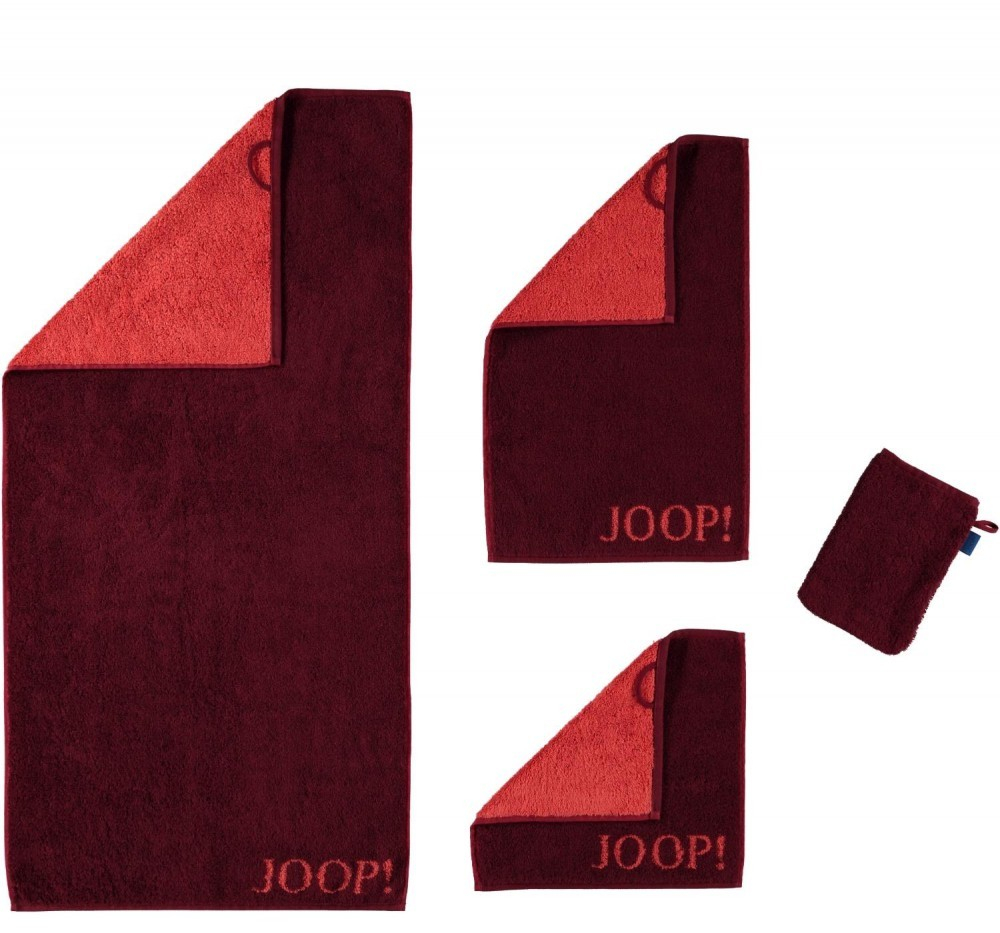 Полотенце 30х50 Cawo-JOOP! Gala Doubleface 1645 красное