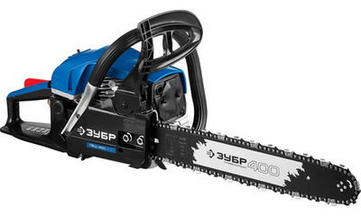ЗУБР 45 см3, 40 см, бензопила, Профессионал (ПБЦ-450 40П)