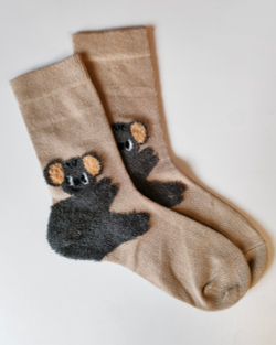 Носки р.35-40 "Зверюшки на Пятках" Коала