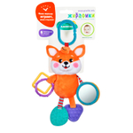 939535/Подвеска с силиконовым прорез. и зеркальцем Лисенок/35