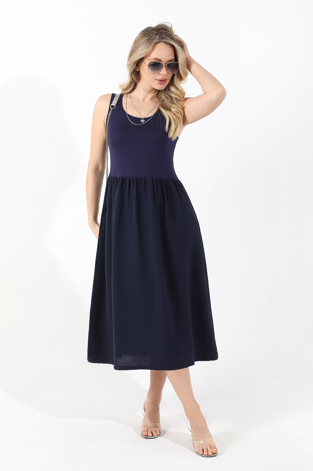 Платье Лилу Виотекс ТЁМНО-СИНИЙ