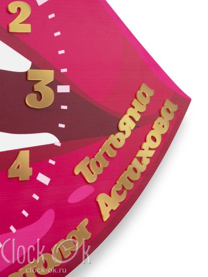 Настенные часы "Губы 2"